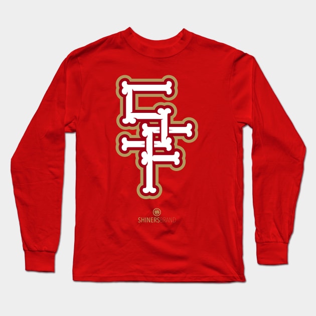 Niner Bones - Full Long Sleeve T-Shirt by shinersbrand